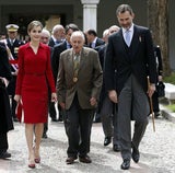 Königin Letizia strahlt neben Felipe