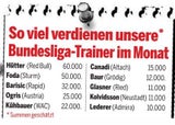 Hütter ist unser Gagenkaiser