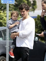 Orlando Bloom mit seinem süßen Sohn Flynn