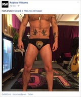 Robbie Williams' Postings aus Österreich