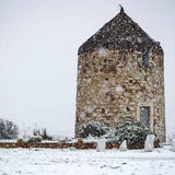 Schnee am östlichen Mittelmeer