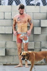 Hot Dudes with Dogs