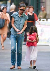 Katie Holmes & Suri: Was sich liebt, das neckt sich