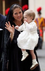 Leonore von Schweden: Mit Oma Silvia beim Papst