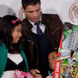 Cristiano Ronaldo in Geberlaune