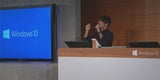 Fotos von der Windows 10 Präsentation