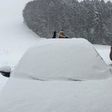 Wintereinbruch in Österreich
