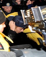 Justin Bieber auf der Polizeiwache