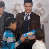 Cristiano Ronaldo in Geberlaune