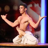 "Das Supertalent" - Die Finalisten: Der Akrobat Emin Abdullaev (21) Frankreich.