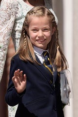 Prinzessin Leonor bei ihrer Erstkommunion