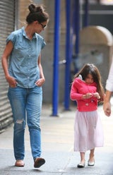 Katie Holmes & Suri: Was sich liebt, das neckt sich