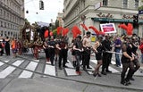 Tausende feiern Homosexuellen- und Transgender-Demo.