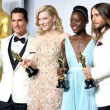 Matthew McConaughey, Cate Blanchett, Lupita Nyong'o,und  Jared Leto