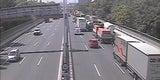 Lkw-Unfall legt A23 lahm