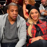 Beyoncé & Jay Z bei Basketball-Spiel