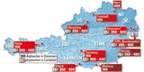 2.800  Flüchtlinge  in Kasernen