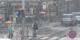 Schneetreiben in Wien