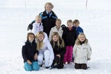 Holländische Königsfamilie startete bei Sonnenschein in Lech-Urlaub