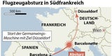 Airbus in Frankreich abgestürzt