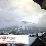 Hier liegt Schnee