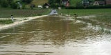 Tief Erik überflutet das Land