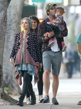 Chris Hemsworth bei Lunch-Date mit Frau und Tochter