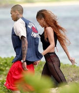 Sexy Rihanna: 25. Geburtstag mit Chris Brown