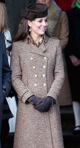 Die britischen Royals gehen zum weihnachtlichen Gottesdienst