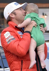 Bode Miller mit Sohnemann