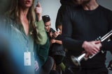 Kim Kardashian zerrt Nori zur Fashion Week