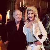 Slideshow | Sarah Nowak bei Hugh Hefner