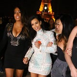 Kim Kardashians Brautparty mit Freundinnen in Paris