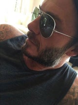 David Beckham wird grau