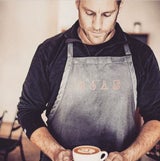 Sexy Männer mit Kaffee