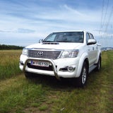 Fotos vom Test des Toyota Hilux 3.0 D-4D