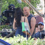 Vin Diesel und Co. am Set von "Fast and Furious 7"