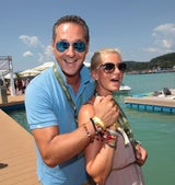 HC Strache und seine schöne Andrea