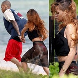 Sexy Rihanna: 25. Geburtstag mit Chris Brown