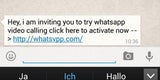 WhatsApp-Falle im Umlauf