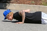 Justin Bieber hält sich fit