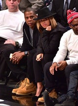 Beyoncé & Jay Z turteln bei Basketball-Spiel