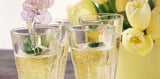 Orangen-Sekt-Drink