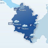 Orkan mit 120 km/h in Österreich