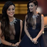 Verona Pooth mit sexy Dekolleté