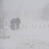 So sieht Schnee in der Wüste aus