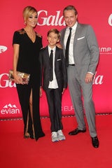 Verona Pooth mit Mann Franjo und Sohn Diego bei "20 Jahre Gala"