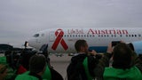 Der Life Ball-Flieger ist gelandet