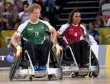 Prinz Harry spielt Rollstuhl-Rugby