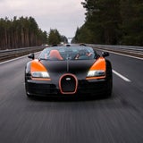 Fotos vom Bugatti Weltrekord Roadster